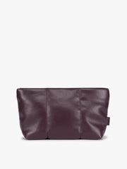 Luka 1-Quart Zip Pouch in Vegan Leather