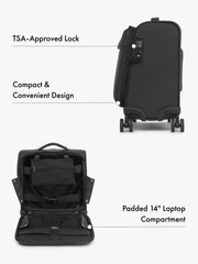 Luka Soft-Sided Mini Carry-On Luggage