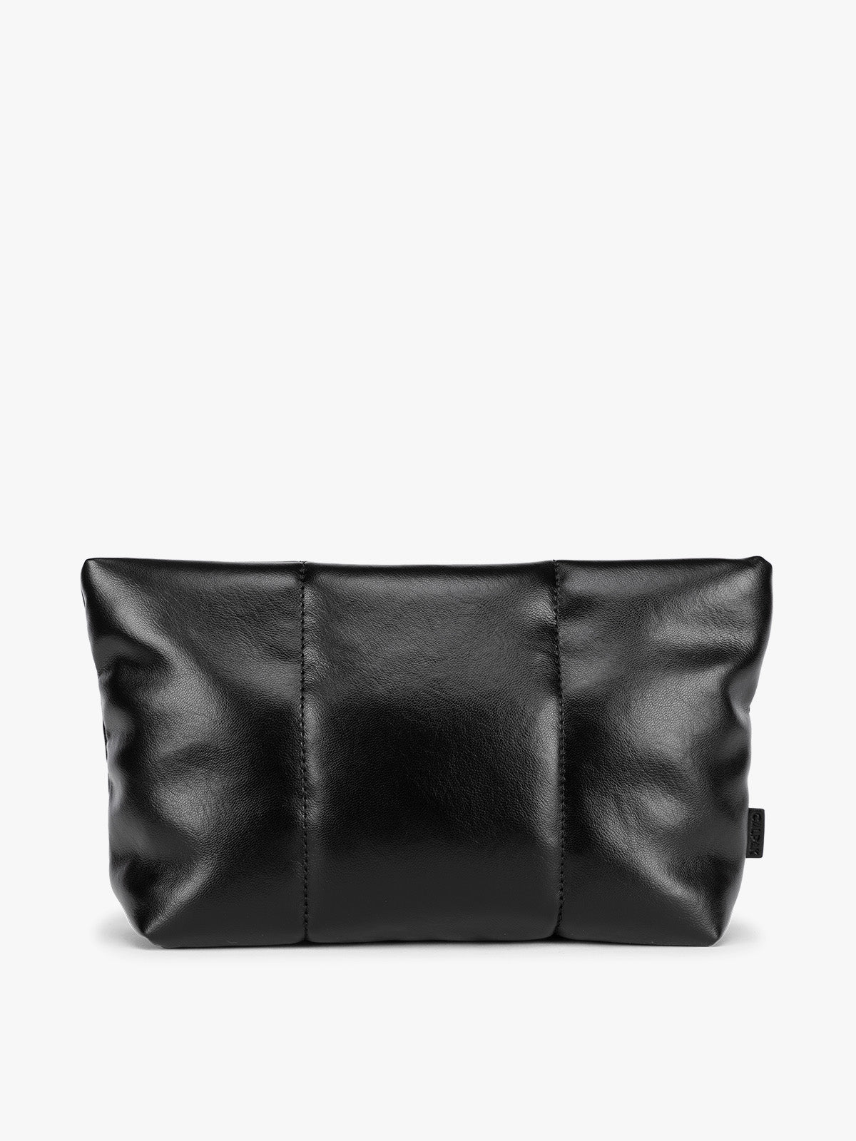 Luka 2-Quart Zip Pouch in Vegan Leather